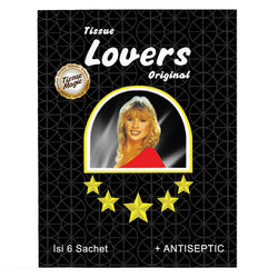 Gambar Tissue Lovers for Men Original - 6 Sachets Obat Kuat