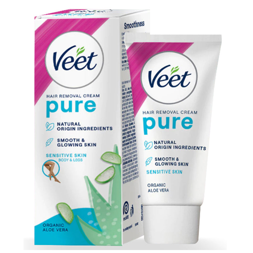 Gambar Veet Sensitive Organic Aloe Vera - 60 gr Perawatan Kaki