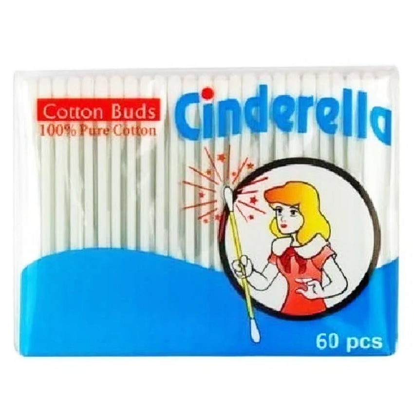 Cinderella Cotton Bud Reguler - 60 Pcs
