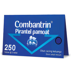 Gambar Combantrin Obat Pembasmi Cacing - 2 Tablet Obat