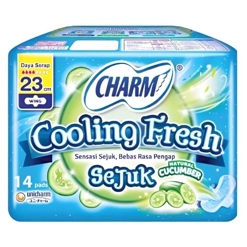 Charm Cooling Fresh Wing 23 cm - 14 Pads