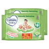 Cussons Baby Wipes Naturally Refreshing - 45+45 Sheets