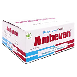 Gambar Ambeven Obat Wasir - 100 Kapsul Obat