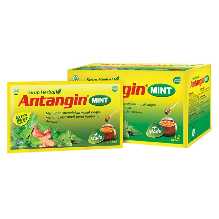 Antangin Sirup Mint - 12 Sachet