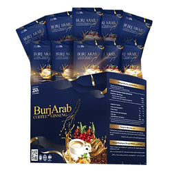 Gambar Burj Arab Coffee Ginseng Kopi Stamina Pria - 10 Sachets Obat Kuat