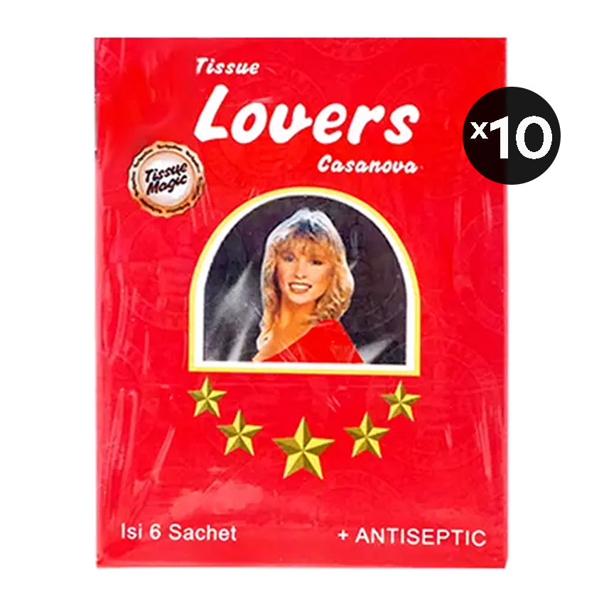 Gambar Tissue Lovers for Men Casanova - 10 Pack Jenis Obat Kuat