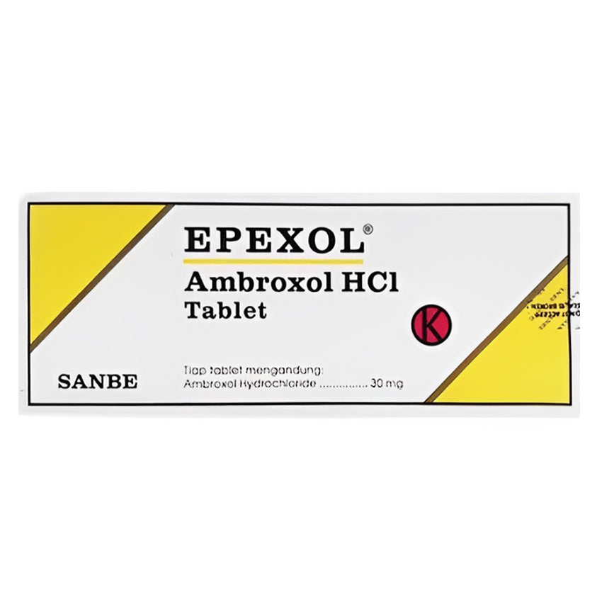 Epexol Ambroxol HCL 30 mg - 100 Tablet