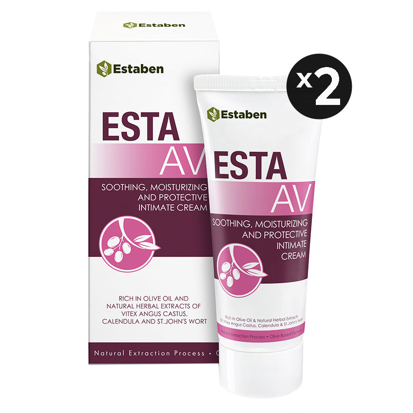 Paket Bundling - Estaben Esta AV Cream untuk Kesehatan Area Kewanitaan Usia Lanjut - 50 mL (2 Tube)