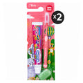 Kodomo Regular 2in1 Toothpaste & Toothbrush Random Color -  Bundle 2 Pcs