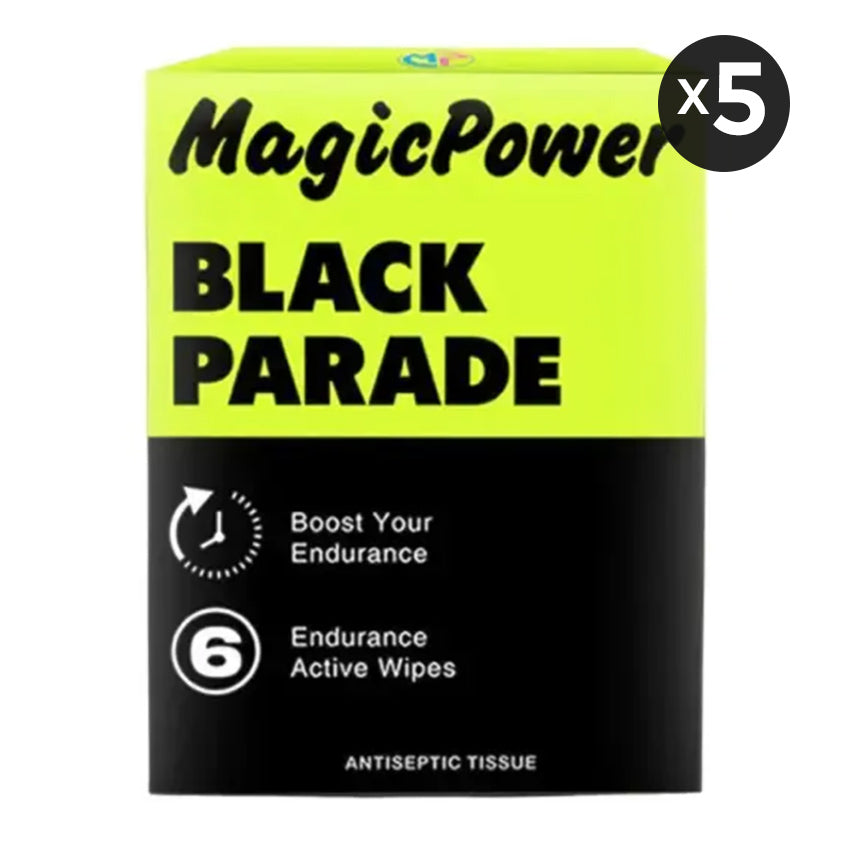 Magic Power Tissue Black Parade New Edition - 5 Pack