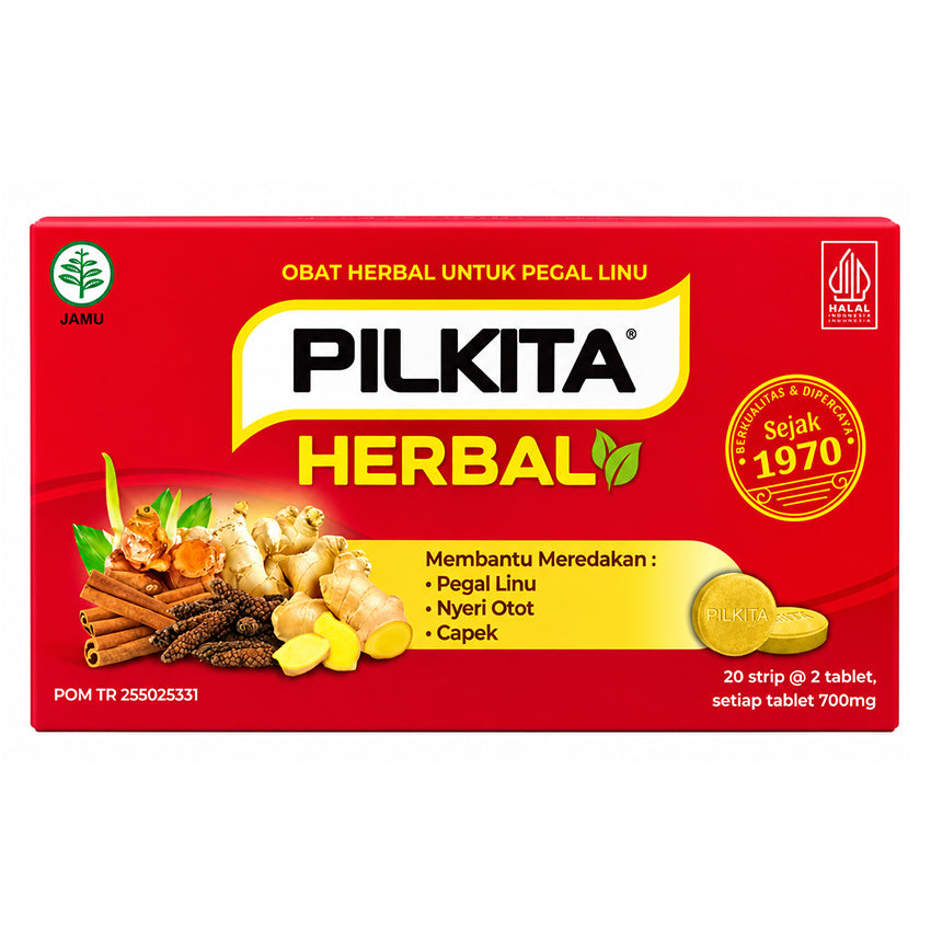 Pilkita Pereda Pegal Linu - 100 Kaplet