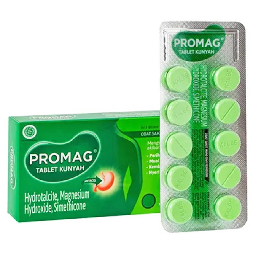 Gambar Promag Tablet - 30 Tablet Jenis Obat