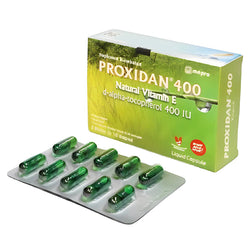 Gambar Proxidan Natural Vitamin E 400 mg - 30 Kapsul Kesehatan Kulit