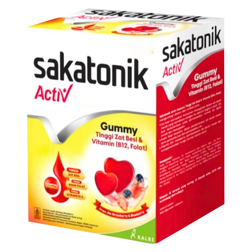 Sakatonik Activ Gummy Multivitamin  Zat Besi - 36 Pcs