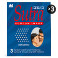 Sutra Kondom Gerigi - 3 pcs (3 Box)