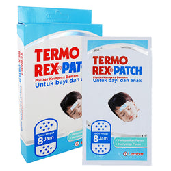 Gambar Termorex Patch Plester Kompres Demam - 6 Pcs Suplemen Kesehatan
