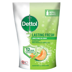 Gambar Dettol Body Wash Lasting Fresh Pouch - 370 gr Perawatan Tubuh