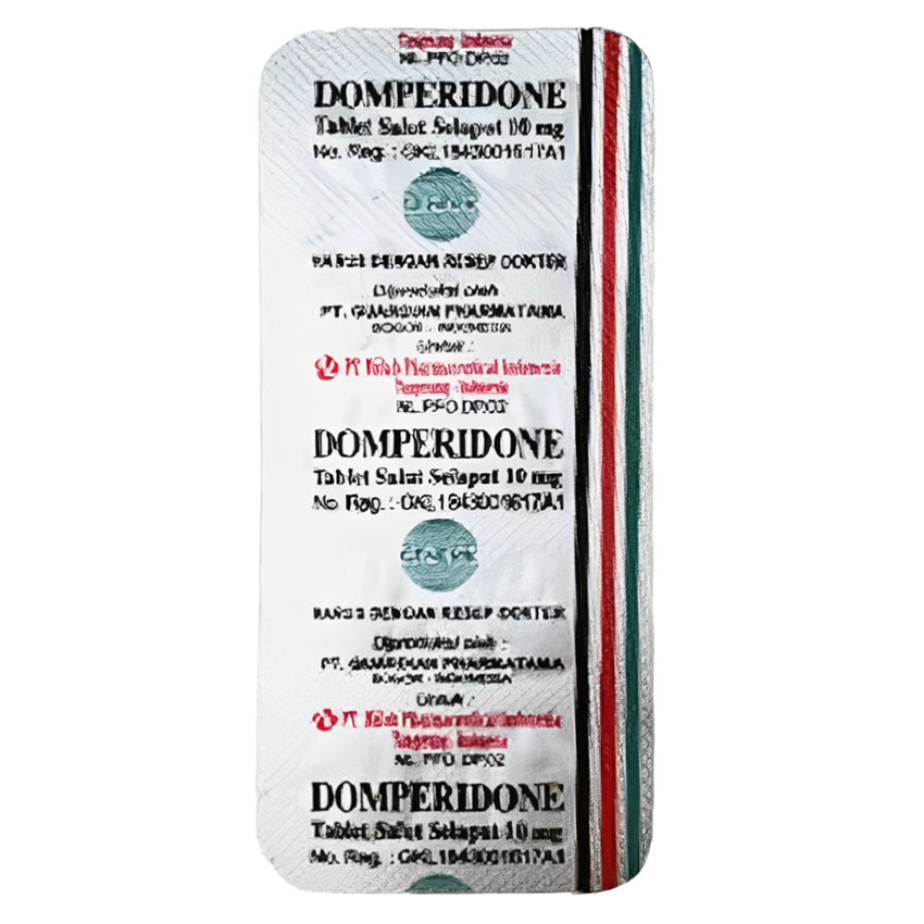 Domperidone 10mg Obat Mual - 10 Tablet [Nulab]
