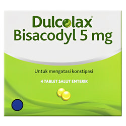 Gambar Dulcolax Obat Pencahar - 4 Tablet Obat