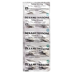 Gambar Dexamethasone 0.5 mg Obat Pereda Peradangan - 10 Tablet [Promed] Obat