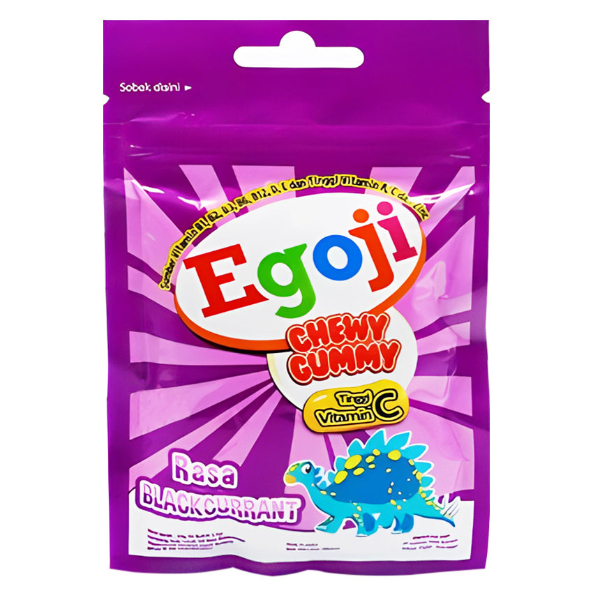 Egoji Chewy Rasa Blackkcurrant - 10 Pcs