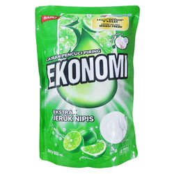 Gambar Ekonomi Power Liquid Cairan Pencuci Piring Pouch - 650 mL Home Living