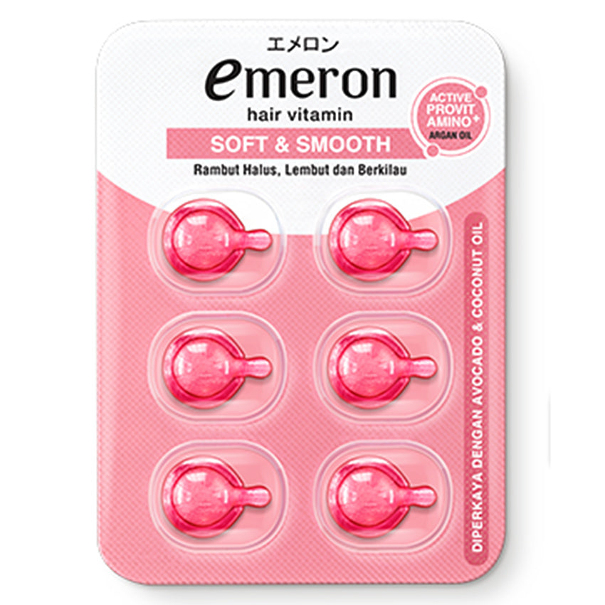 Emeron Soft & Smooth Hair Vitamin - 6 Pcs