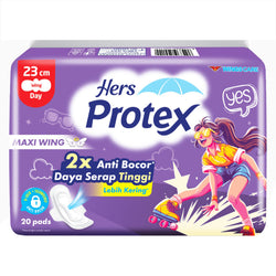 Gambar Hers Protex Soft Care Maxi Wing - 20 Pads Perawatan Ms V