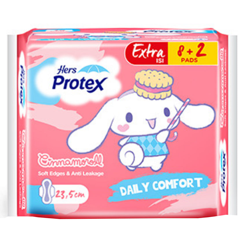 Hers Protex Daily Comfort Wing - 10 Pads