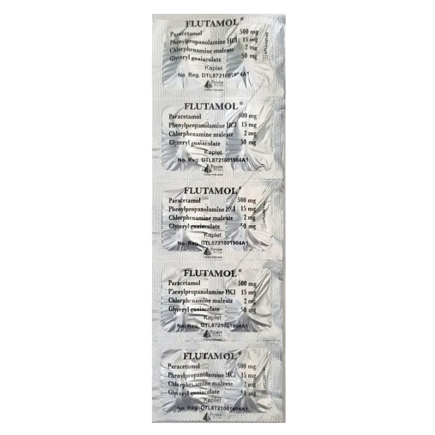 Flutamol Obat Flu - 10 Tablet [Pyridam]