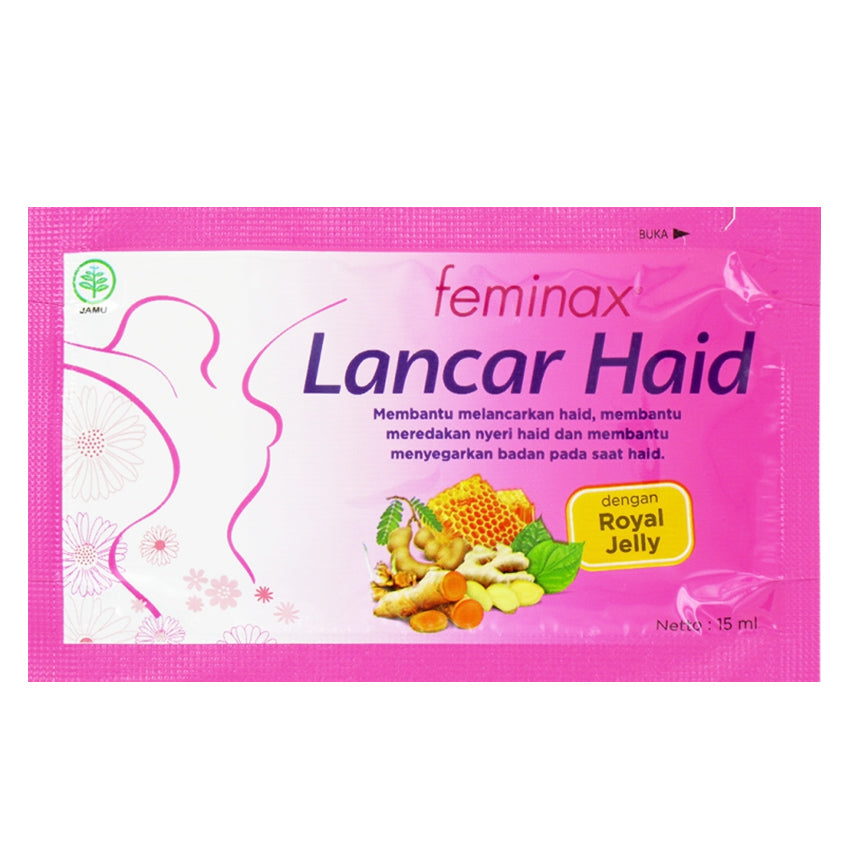 Gambar Feminax Lancar Haid - 5 Pcs Jenis Suplemen Kesehatan