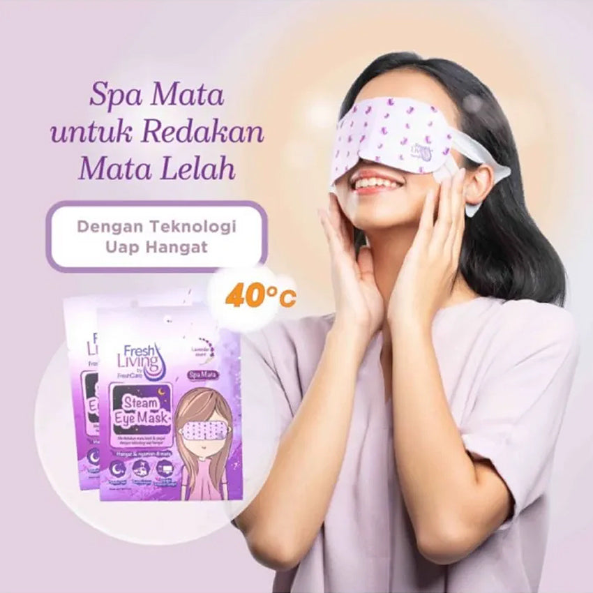Gambar FreshLiving Eye Steam Mask - 1 Pcs Jenis Suplemen Kesehatan