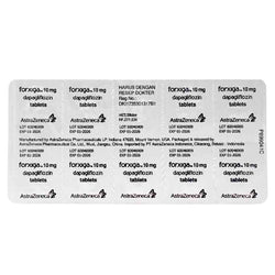 Gambar Forxiga Astrazeneca 10 mg Obat Ginjal - 10 Tablet Obat