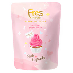 Gambar Fres & Natural Pink Cupcake Bodywash - 400 mL Perawatan Tubuh