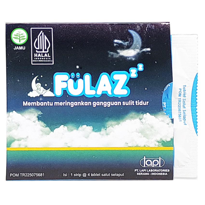 Fulaz Membantu Meringankan Gangguan Sulit Tidur - 4 Tablet