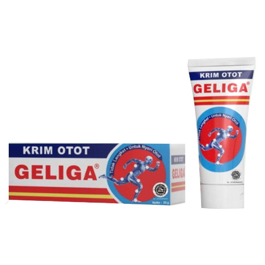 Gambar Geliga Krim Pereda Nyeri Otot - 30 gr Jenis Kesehatan