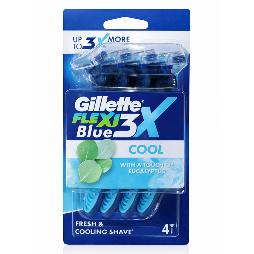 Gillette Blue 3 Ice - 4 Razors
