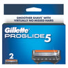 Gillette Proglide 5 - 2 Cartridges