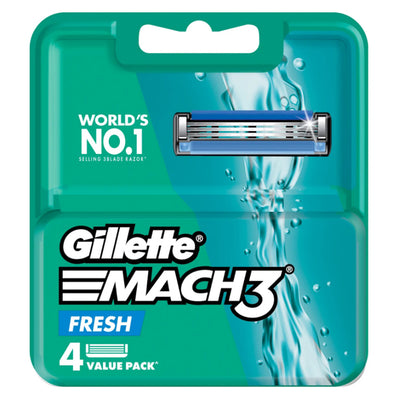 Gillette Mach 3 - 4 Cartridges