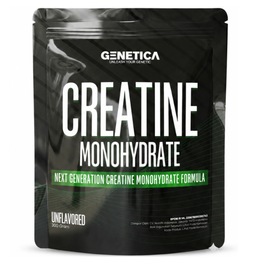 Genetica Creatine Monohydrate Pangan Tinggi Protein - 300 gr