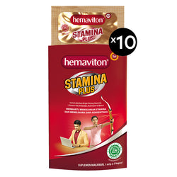 Gambar Hemaviton Stamina Plus Sleeve - 50 Kapsul Stamina Tubuh