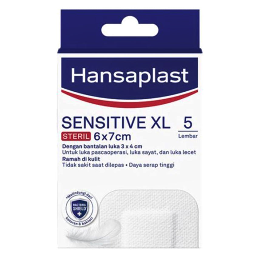 Hansaplast Sensitive Steril 6x7 cm - 5 Sheets