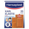 Hansaplast Kain Elastis Plaster Luka Reguler Mix - 20 Sheets