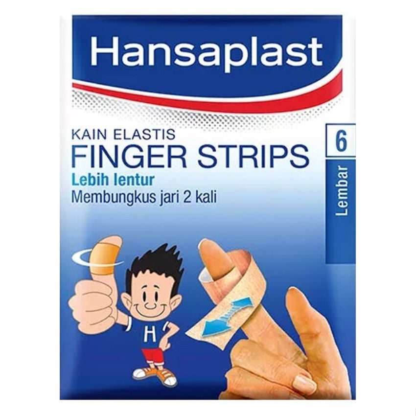 Hansaplast Kain Elastis Finger Strips - 6 Sheets