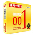 Happypapa Kondom 001 Gerigi Pipa Original Gold - 3 Pcs