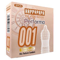 Happypapa Kondom 001 Gerigi Pipa Hot - 3 Pcs