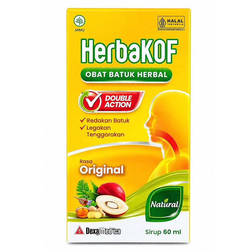 Herbakof Obat Batuk Herbal - 60 mL