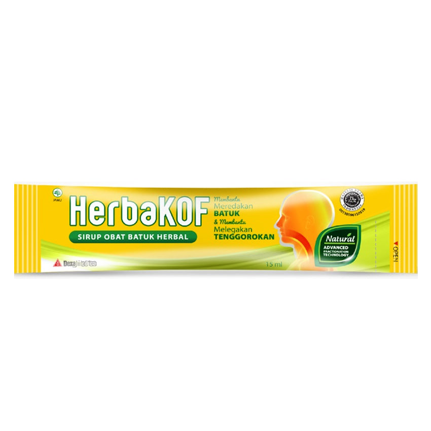 Gambar Herbakof Obat Batuk Herbal Stick Pack - 1 Pcs J|enis  Kesehatan