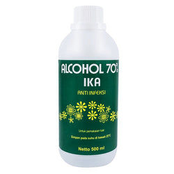 Gambar Ika Alkohol 70% - 500 mL Suplemen Kesehatan