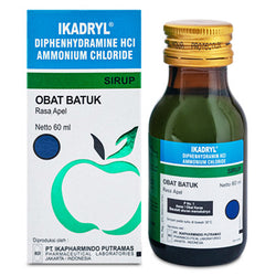 Gambar Ikadryl Obat Batuk Rasa Apel - 60 mL Obat